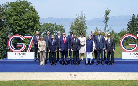 G7 Sepakat Perkuat Dukungan Militer untuk Ukraina, Trump Desak Rusia Segera Berunding