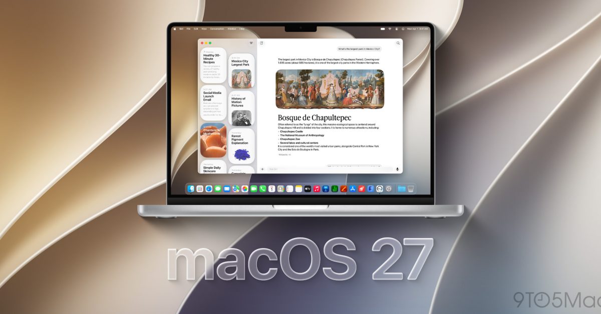 Apple Mulai Tinggalkan Nama Khas macOS, macOS Golden Gate Kini Lebih Sering Disebut macOS 27