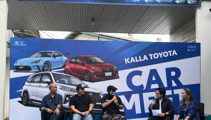 Kalla Toyota Gelar Car Meet Hadirkan Ridwan Hanif, Fitra Eri, dan Om Mobi untuk Komunitas Otomotif Makassar