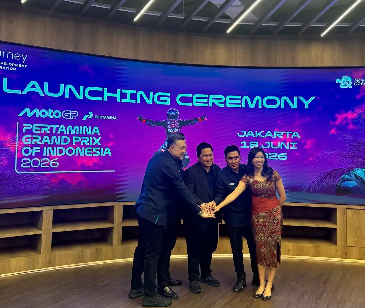 MotoGP Pertamina Grand Prix Indonesia 2026 Resmi Diluncurkan, Sirkuit Mandalika Siap Gelar Balapan Oktober Mendatang