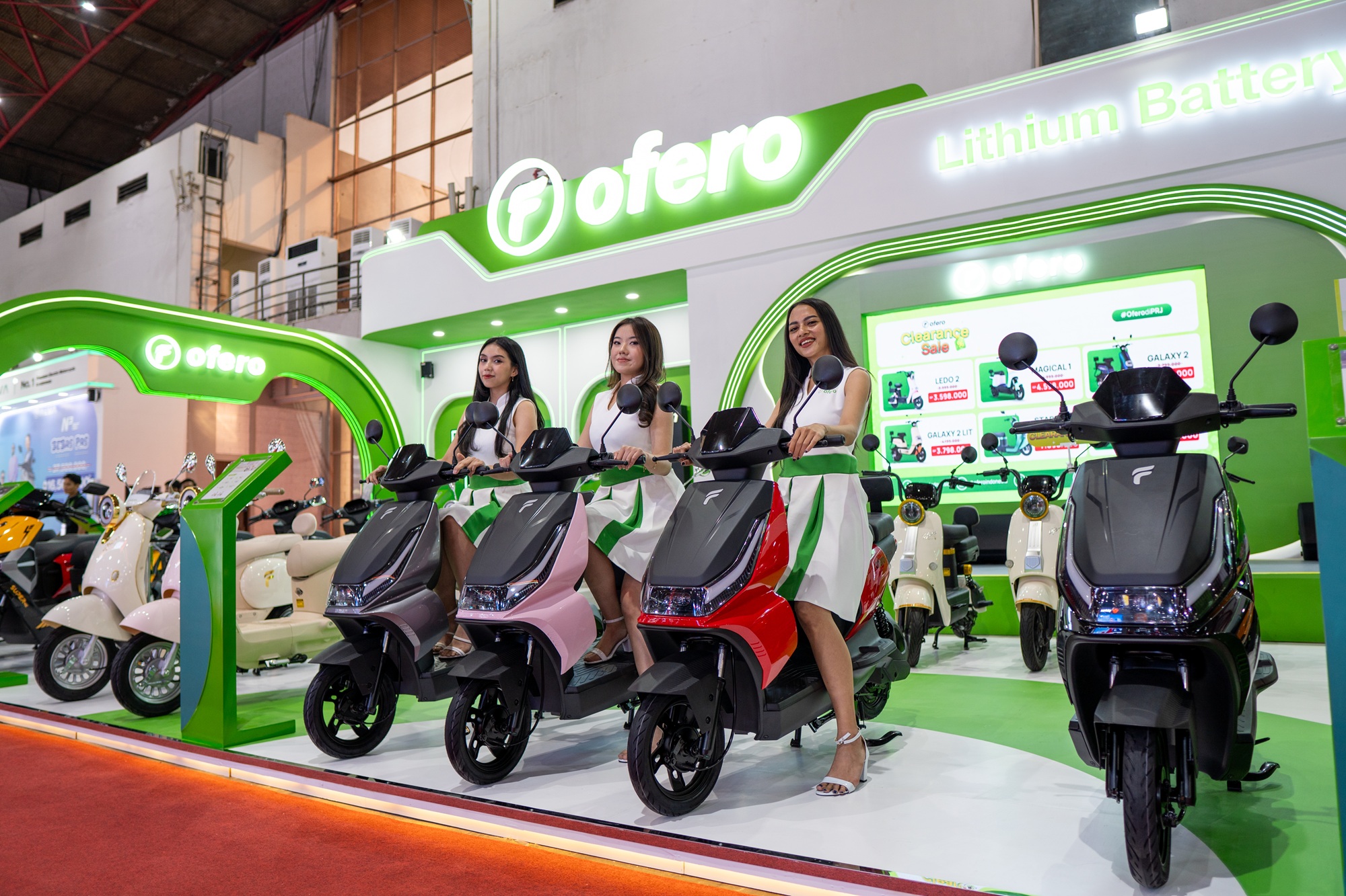 Ofero Monster Evo dan Carria 1 Debut di JFK 2026, Pengunjung Bisa Test Ride Langsung