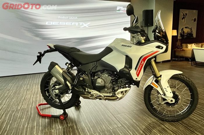 Ducati Indonesia Resmi Luncurkan DesertX V2, Motor Off-Road dengan Mesin V2 890 cc Baru