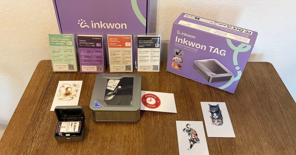 INKWON Tag, Printer Saku 4-in-1 yang Bisa Cetak Foto, Stiker, hingga Tato Sementara