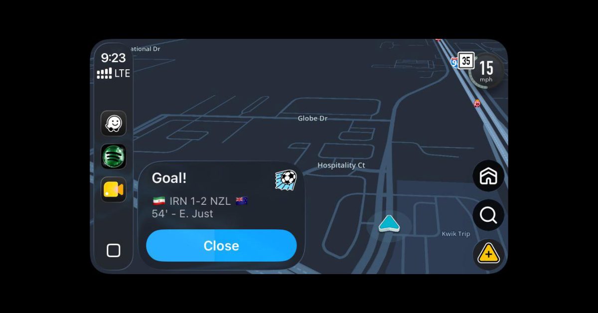 Waze Aktifkan Notifikasi Skor Piala Dunia Saat Berkendara, Begini Cara Mematikannya