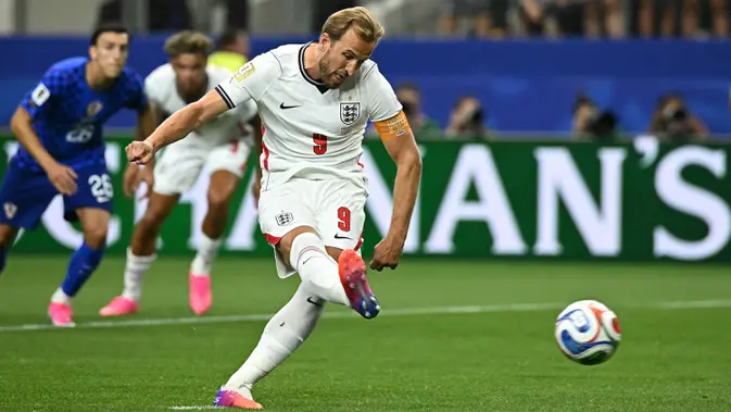 Inggris Hajar Kroasia 4-2, Harry Kane Cetak Dua Gol dan Ukir Tiga Rekor Baru