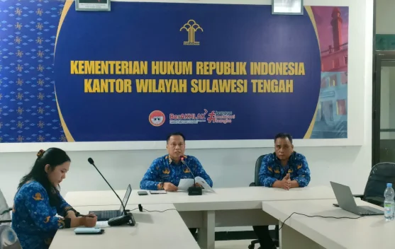 Kanwil Kemenkum Sulteng Dorong Pengelolaan JDIH Daerah, Targetkan Layanan Informasi Hukum yang Modern dan Terintegrasi