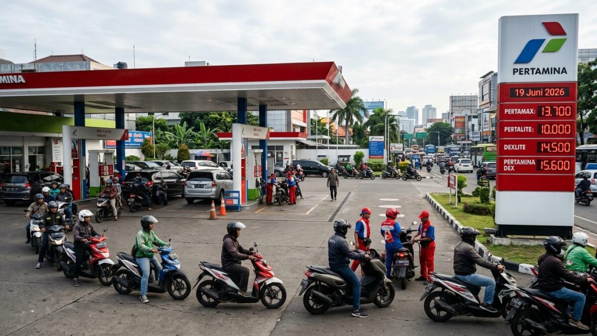 Harga BBM Pertamina 19 Juni 2026: Pertalite Masih Rp10.000, Belum Ada Kenaikan