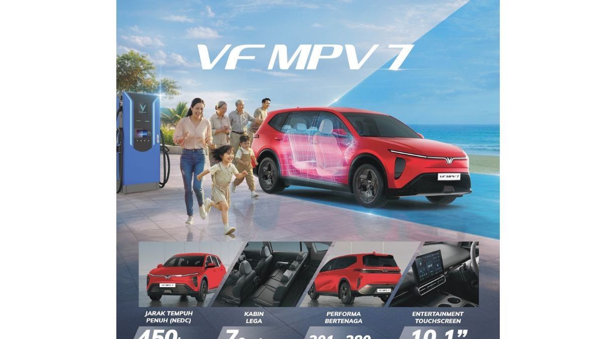 VinFast VF MPV 7 Meluncur di Indonesia: MPV Listrik 7-Seater dengan Pengisian Daya Gratis hingga 2029