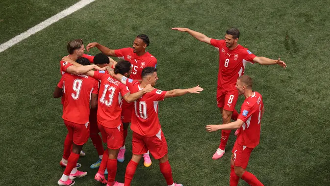 Swiss Hajar Bosnia 4-1 di SoFi Stadium, Puncaki Grup B Piala Dunia 2026