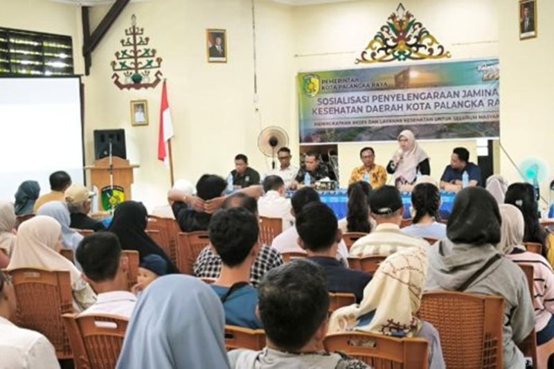Pemkot Palangka Raya Gebrak Sosialisasi Jamkesda ke 100 Warga Jekan Raya, Ini Syarat Peserta yang Berhak