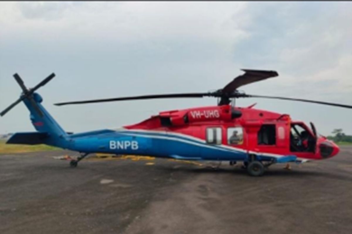 BPBD Sumsel Butuh Tambahan 4 Helikopter Water Bombing Jelang Puncak Kemarau Juli-Agustus 2026