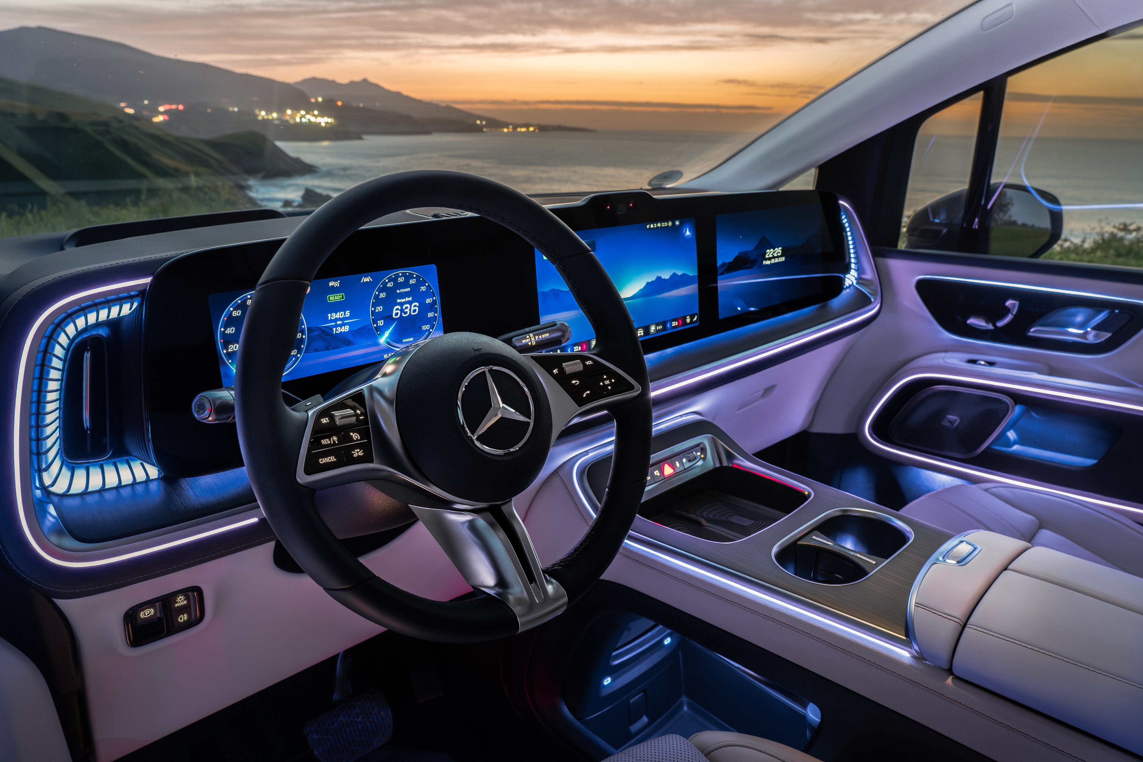 Interior Mercedes-Benz VLE-Class EV 2028: Bukan Minivan, Ini Limusin Mewah