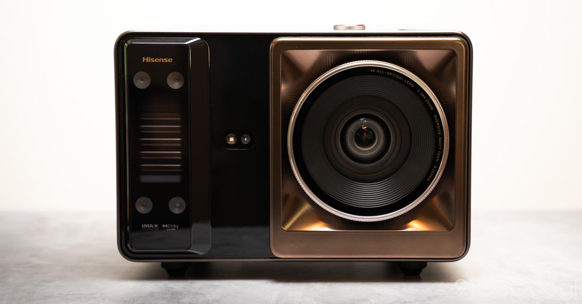 Hisense XR10, Proyektor Laser 6.000 ANSI Lumens dengan Desain Modular yang Bisa Dipindah ke Mana Saja