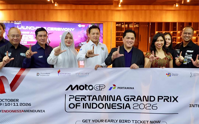 MotoGP Mandalika 2026 Resmi Diluncurkan, Wagub NTB Sebut 600 UMKM dan 670 Juta Penonton Jadi Target