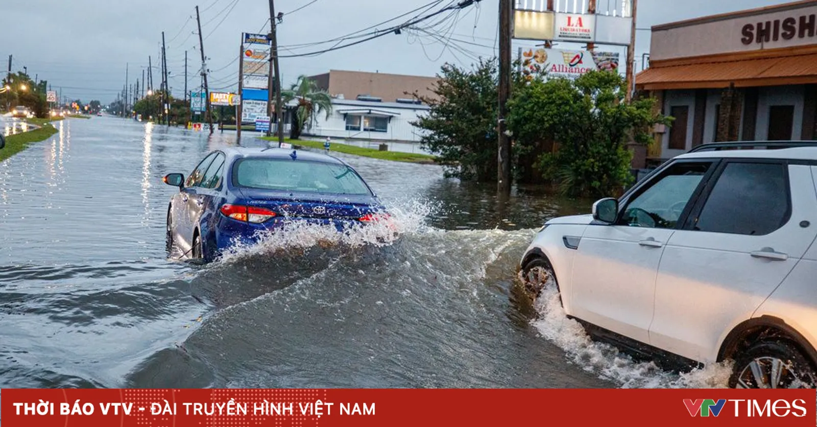 Banjir Bandang di AS Teluk Meksiko, 30 Rumah Dievakuasi Imbas Curah Hujan Ekstrem