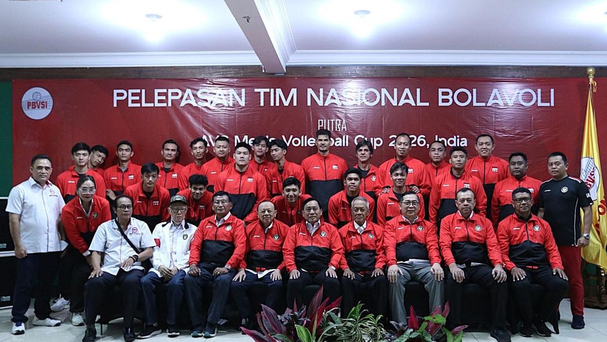 Timnas Voli Indonesia Targetkan Empat Besar AVC Men's Cup 2026 di India, Lawan Qatar dan Korsel