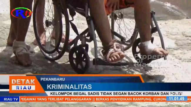 Polisi Tangkap Tiga Tersangka Begal Sadis di Riau, Tak Segan Bacok Korban Hingga Lawan Petugas