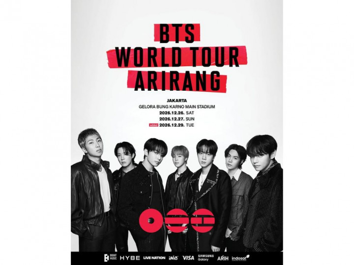 Antrean Presale Tiket Konser BTS Jakarta 2026 Hari Ketiga Tembus 966 Ribu, Kategori VIP Ludes