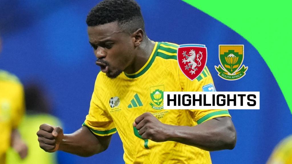Penalti Teboho Mokoena di Menit 83 Selamatkan Afrika Selatan dari Kekalahan Lawan Republik Ceko