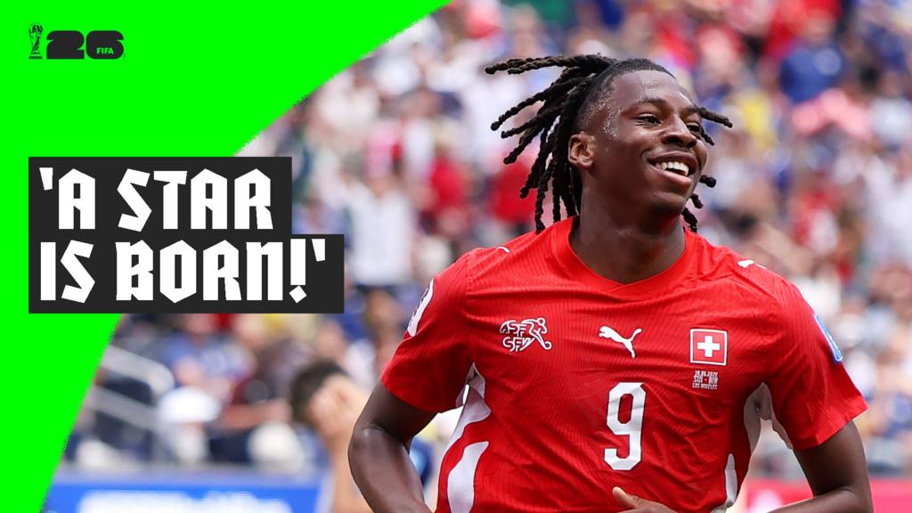 Johan Manzambi Bawa Swiss Kalahkan Bosnia dengan Dua Gol Indah di Piala Dunia 2026