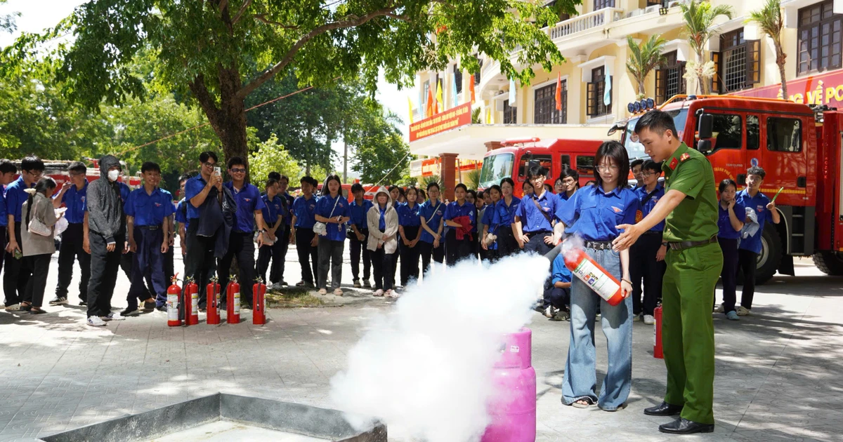 Kepolisian Kota Hue Luncurkan Pusat Edukasi Pencegahan Kebakaran, Buka Gratis Akhir Pekan