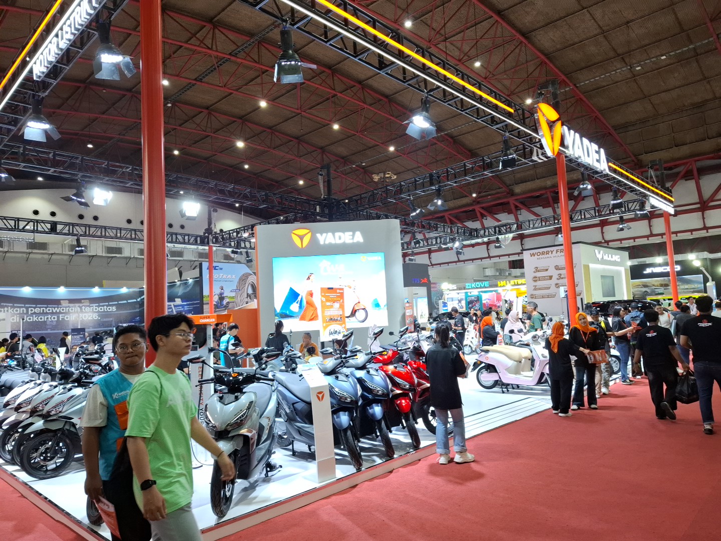 Promo Motor Listrik di JFK 2026: Diskon ALVA hingga Rp6 Juta, Cashback iMoto Rp12 Juta