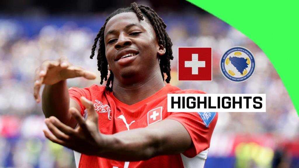 Dua Gol Manzambi Bawa Swiss Kalahkan Bosnia 4-1 di Laga Penentu Menuju Putaran Final Piala Dunia