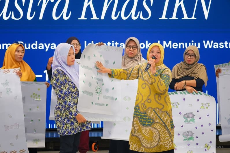 Otorita IKN dan BI Dorong Pengrajin Wastra Ciptakan Motif Batik dari Ikon Nusantara