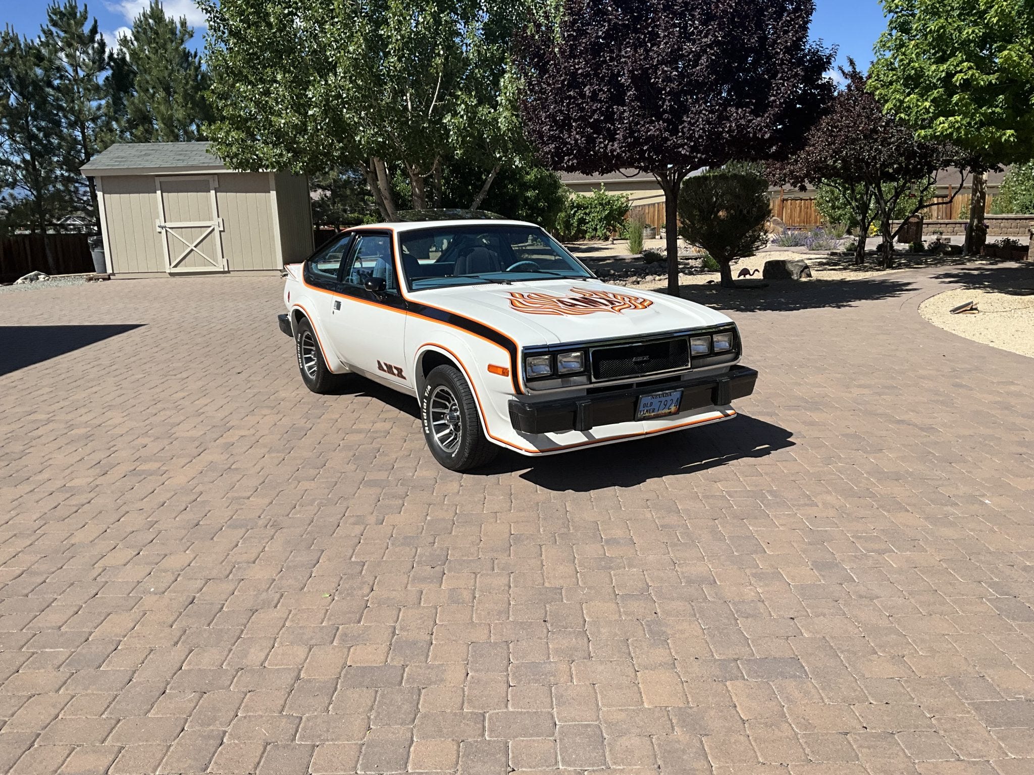 AMC Spirit AMX 1979 di Bring a Trailer, Micro-Muscle Warisan Balap Nürburgring