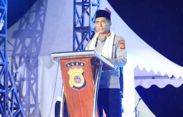 Ribuan Warga Aceh Padati Pembukaan Bhayangkara Fest 2026 di Mapolda, Hujan Tak Surutkan Antusiasme