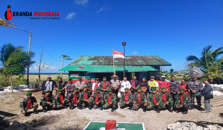Kemenko Polkam Tinjau Pos TNI AL di Pulau Selaru Maluku, 3 Rekomendasi Prioritas untuk Perkuat Pertahanan Perbatasan