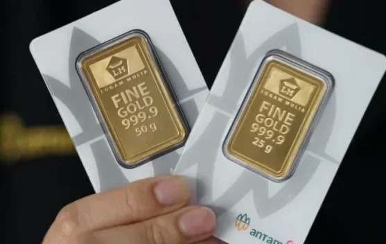 Harga Emas Antam di Jawa Tengah Kembali Turun, Kini Rp2,668 Juta per Gram, Cek Rincian Ukuran Lain