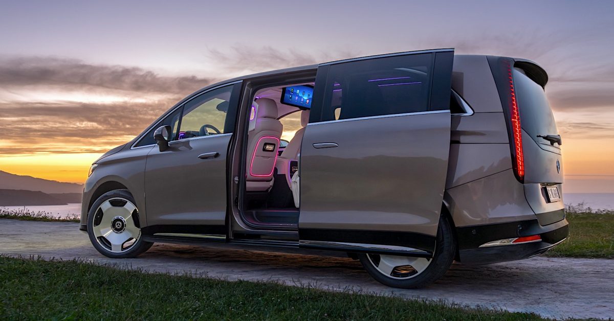 Mercedes-Benz VLE 300 Listrik Meluncur, MPV Mewah 400 HP dengan Jarak Tempuh 700 Km