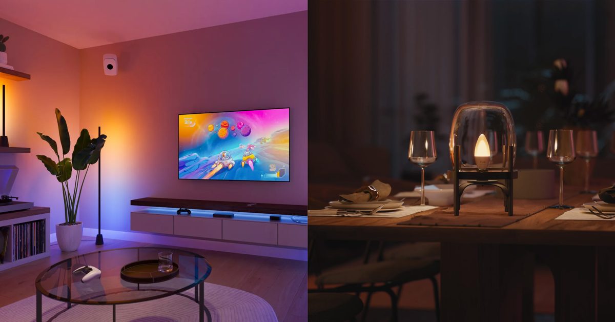 Philips Hue Rilis Play Lamp Baru dengan Sinkronisasi TV dan Bohlam Candle yang Ditingkatkan