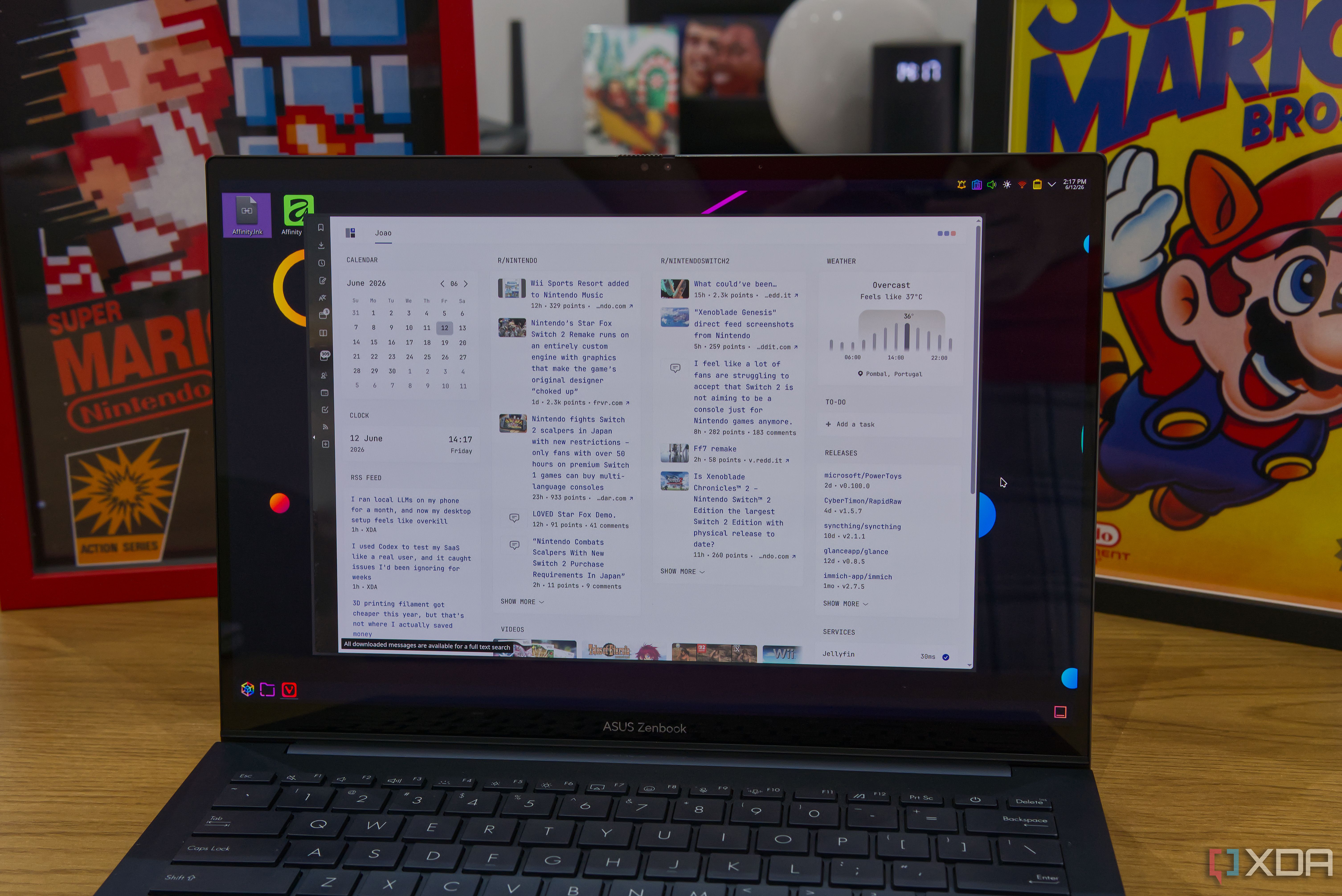 Homarr Kaya Fitur, Tapi Glance yang Jadi Andalan di Server Rumah Saya
