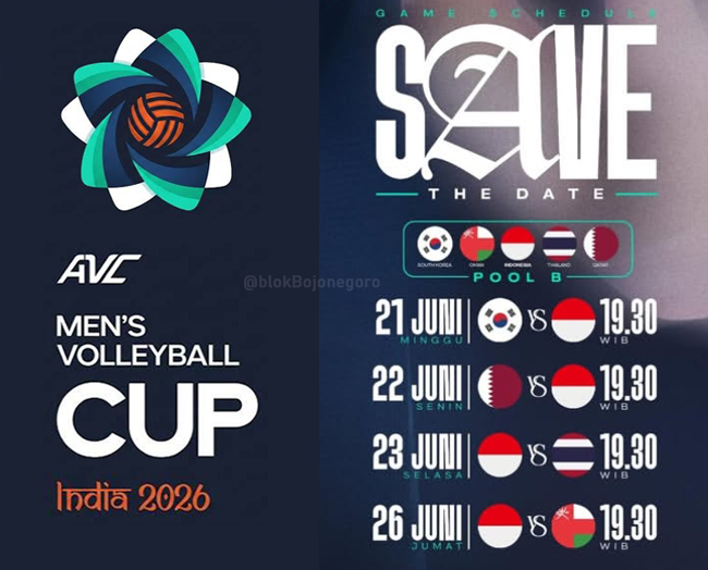 Timnas Voli Putra Indonesia Hadapi Qatar di Laga Perdana AVC Cup 2026, Ini Skuad dan Pelatih Caretaker