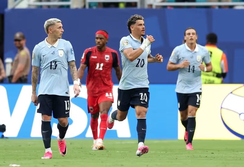 Maxi Araújo Jadi Pahlawan, Uruguay Balikkan Keadaan atas Cape Verde di Babak Pertama Piala Dunia 2026