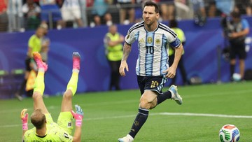 Brace Messi Bawa Argentina Kalahkan Austria 2-0, Rekor Top Skor Piala Dunia Pecah di Dallas