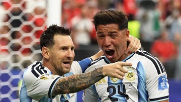 Messi Ukir Rekor Gol Terbanyak Sepanjang Sejarah Piala Dunia, Argentina Ungguli Austria 1-0 di Babak Pertama