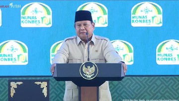 Prabowo Sebut Kenal Keluarga Besar NU Sejak Kecil, Singgung Lagu Ya Lal Wathon Seperti Salam Komando