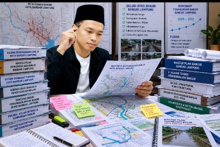 Bandarlampung Sudah Punya Banyak Kajian Banjir, Ribuan Rumah Terendam Awal 2025 — yang Kurang Keberanian Bertindak
