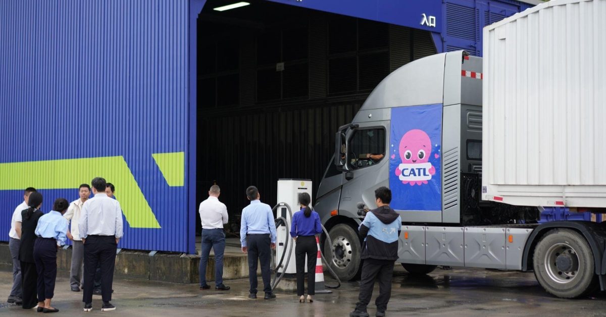 CATL dan Octopus Energy Luncurkan Swaptopus, Jaringan Ganti Baterai Truk Listrik Raksasa untuk Eropa