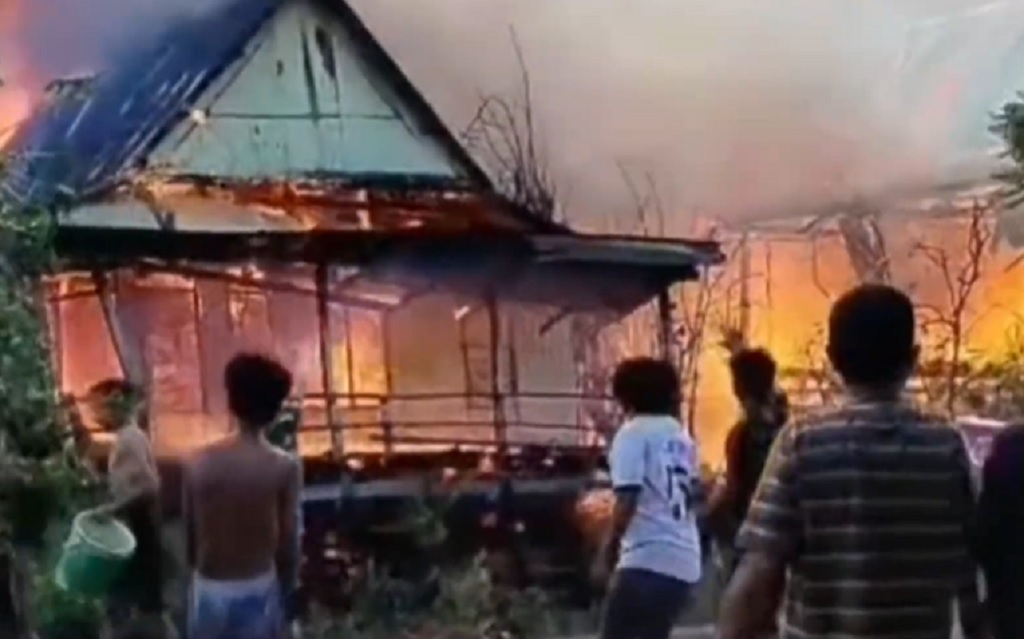 Kebakaran di Permukiman Padat Jeneponto Tewaskan Wanita Lumpuh, Tiga Rumah Hangus