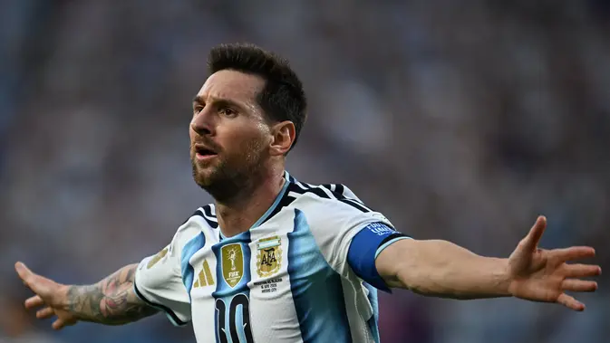 Lionel Messi Kini Sendirian di Puncak Top Skor Sepanjang Masa Piala Dunia Usai Cetak Gol ke-17