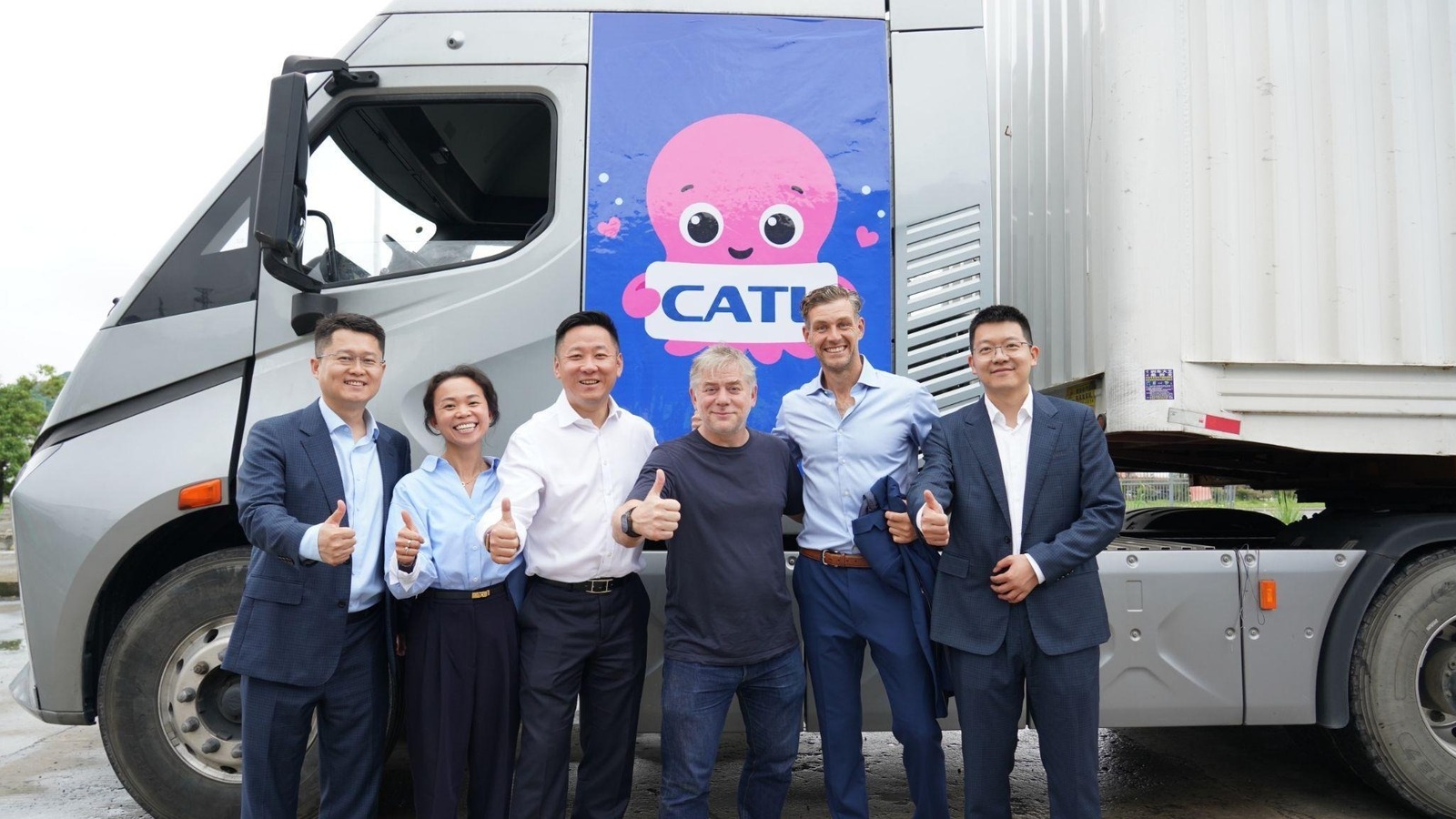 CATL dan Octopus Bawa Stasiun Tukar Baterai Truk Listrik ke Eropa, Mirip Sistem di China