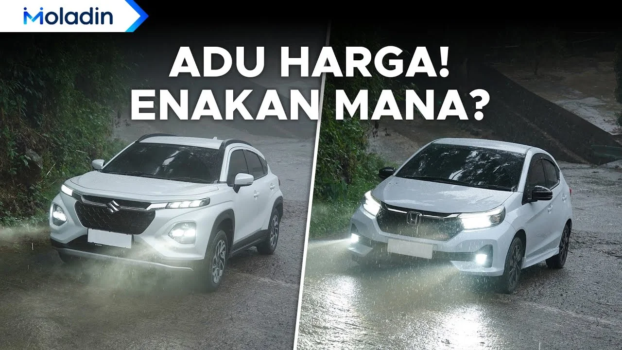 Suzuki Fronx GL AT vs Honda Brio RS CVT, Small SUV Lebih Kencang Nanjak Dibanding Hatchback