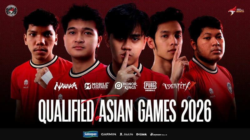 Timnas Esports Indonesia Lolos ke Main Event Asian Games 2026 Usai Sapu Bersih Tiket Kualifikasi