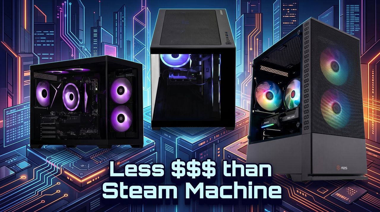 5 PC Gaming Rakitan Lebih Murah dari Steam Machine, Performa GPU Diskrit Jauh di Atas