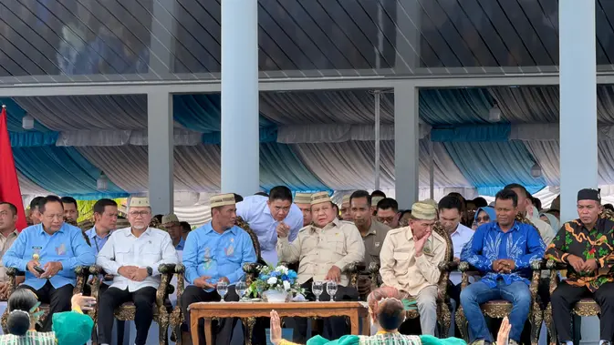 Presiden Prabowo Disambut Puluhan Ribu Petani dan Nelayan di Puncak PENAS Gorontalo, Bahas Kemandirian Pangan