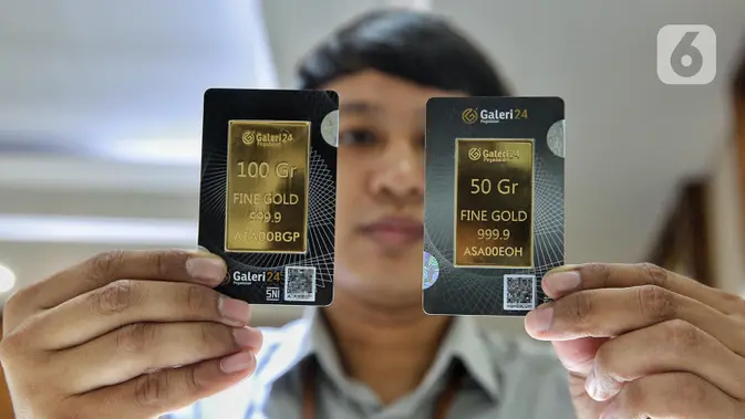 Harga Emas Antam Anjlok Rp 18.000 per Gram, Buyback Terkoreksi Lebih Dalam